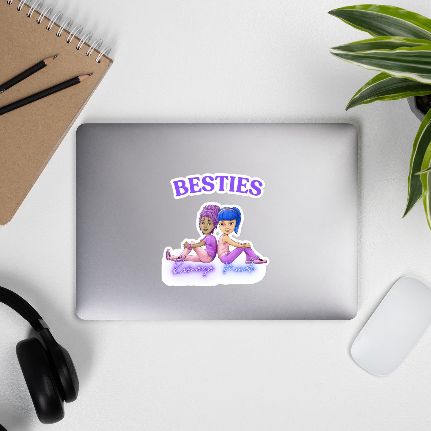 Besties Bubble-free stickers