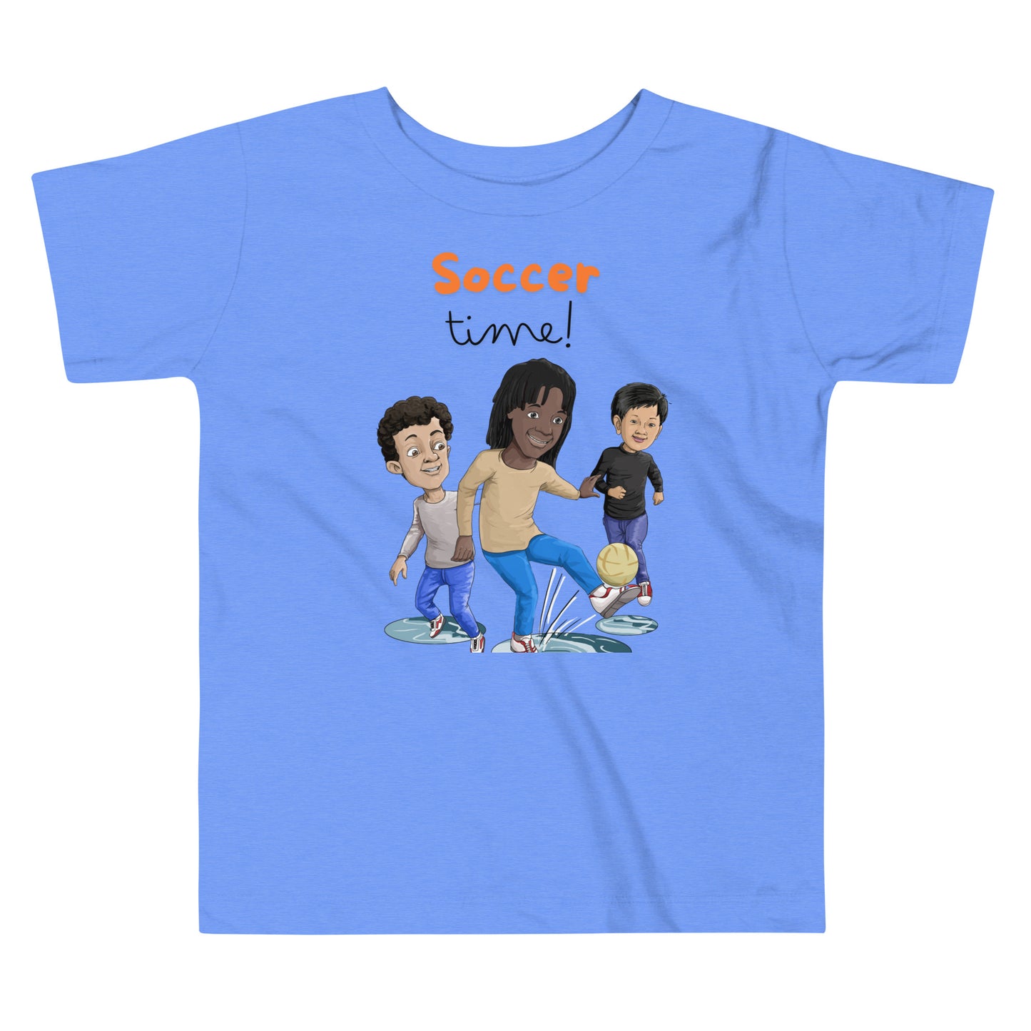 Soccer Time! Toddler Short Sleeve Tee