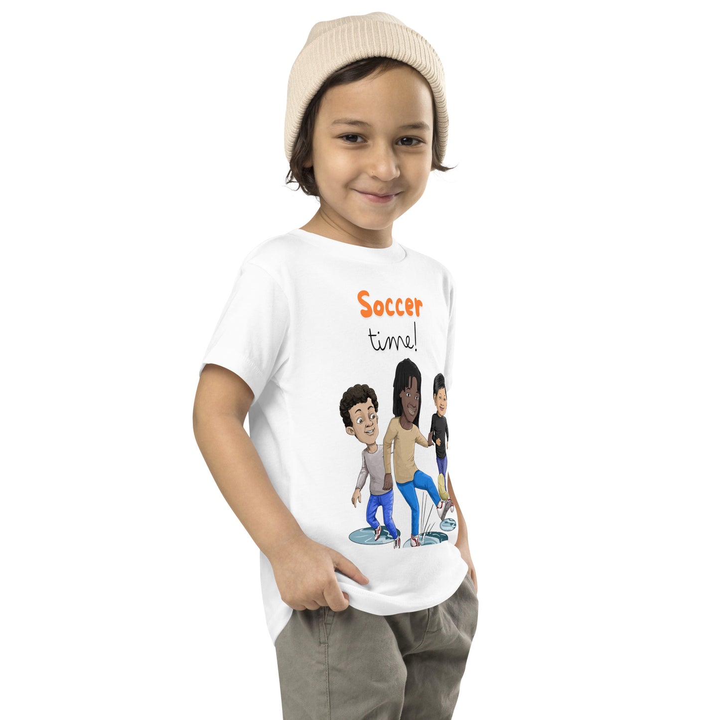 Soccer Time! Toddler Short Sleeve Tee