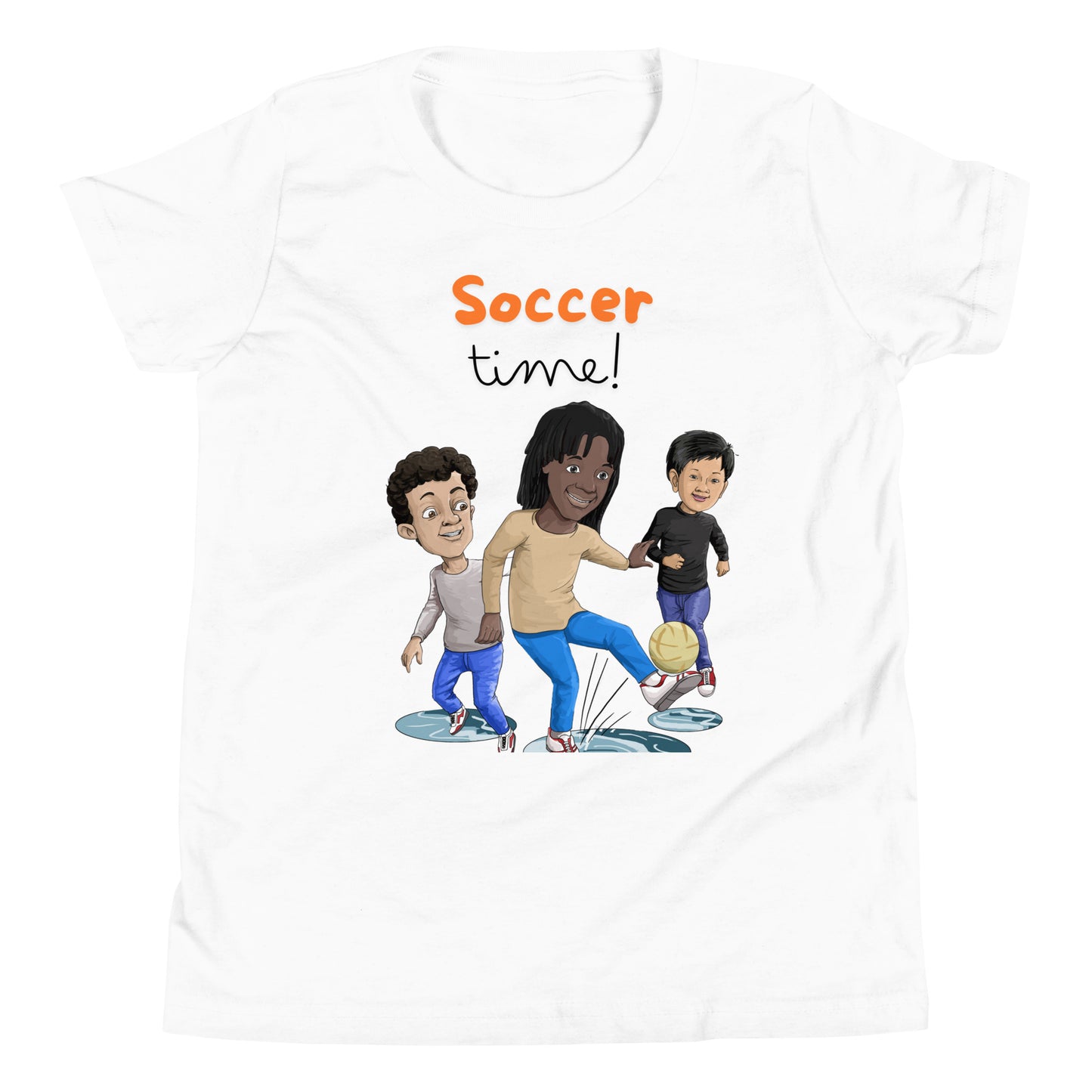 Soccer Time! Youth Short Sleeve T-Shirt