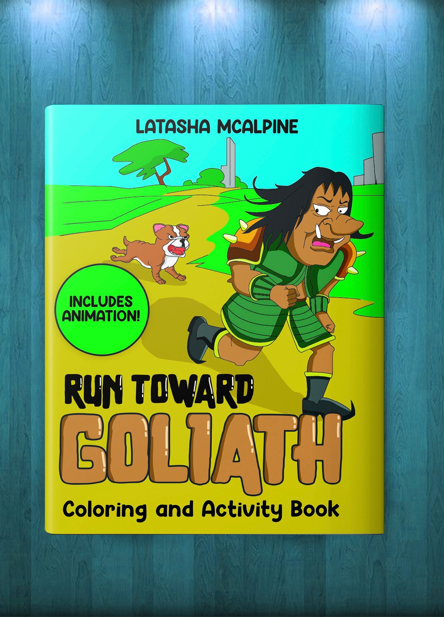 Run Toward Goliath Coloring Book