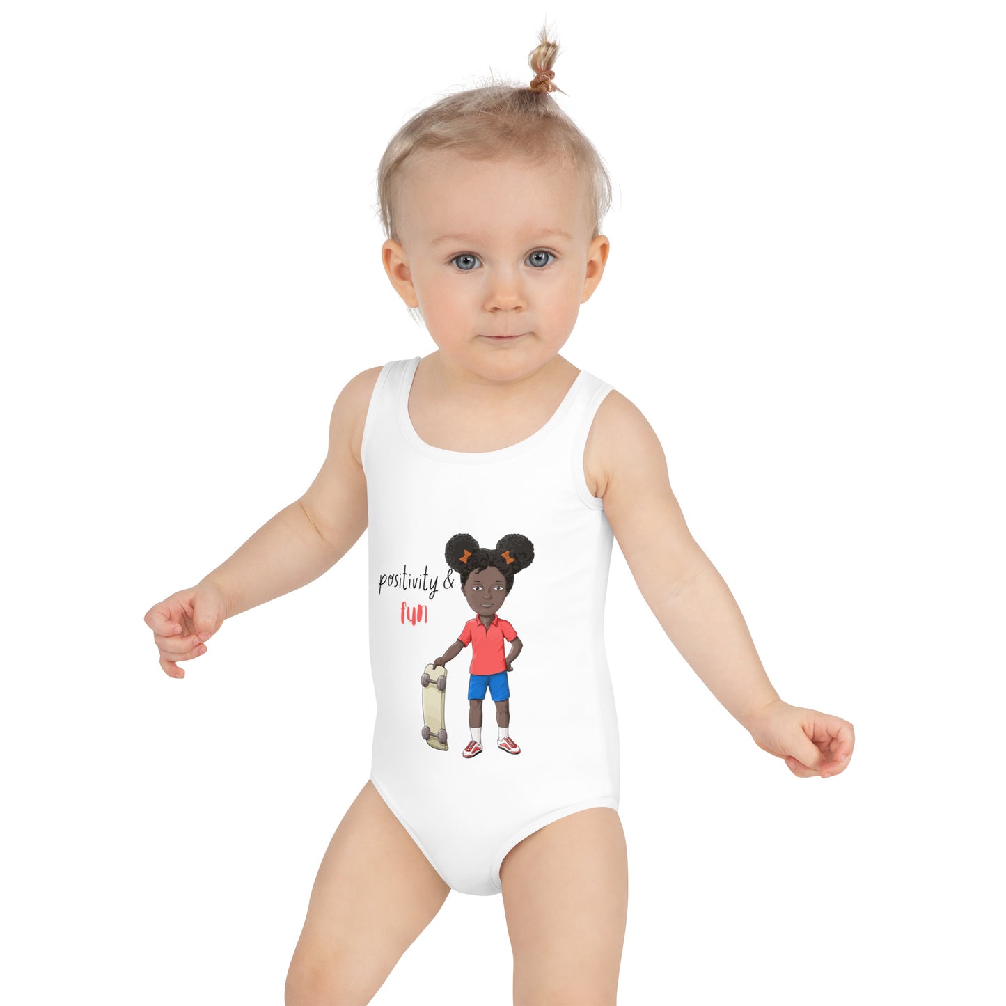 Reign Positivity Kids Swimsuit