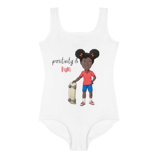 Reign Positivity Kids Swimsuit