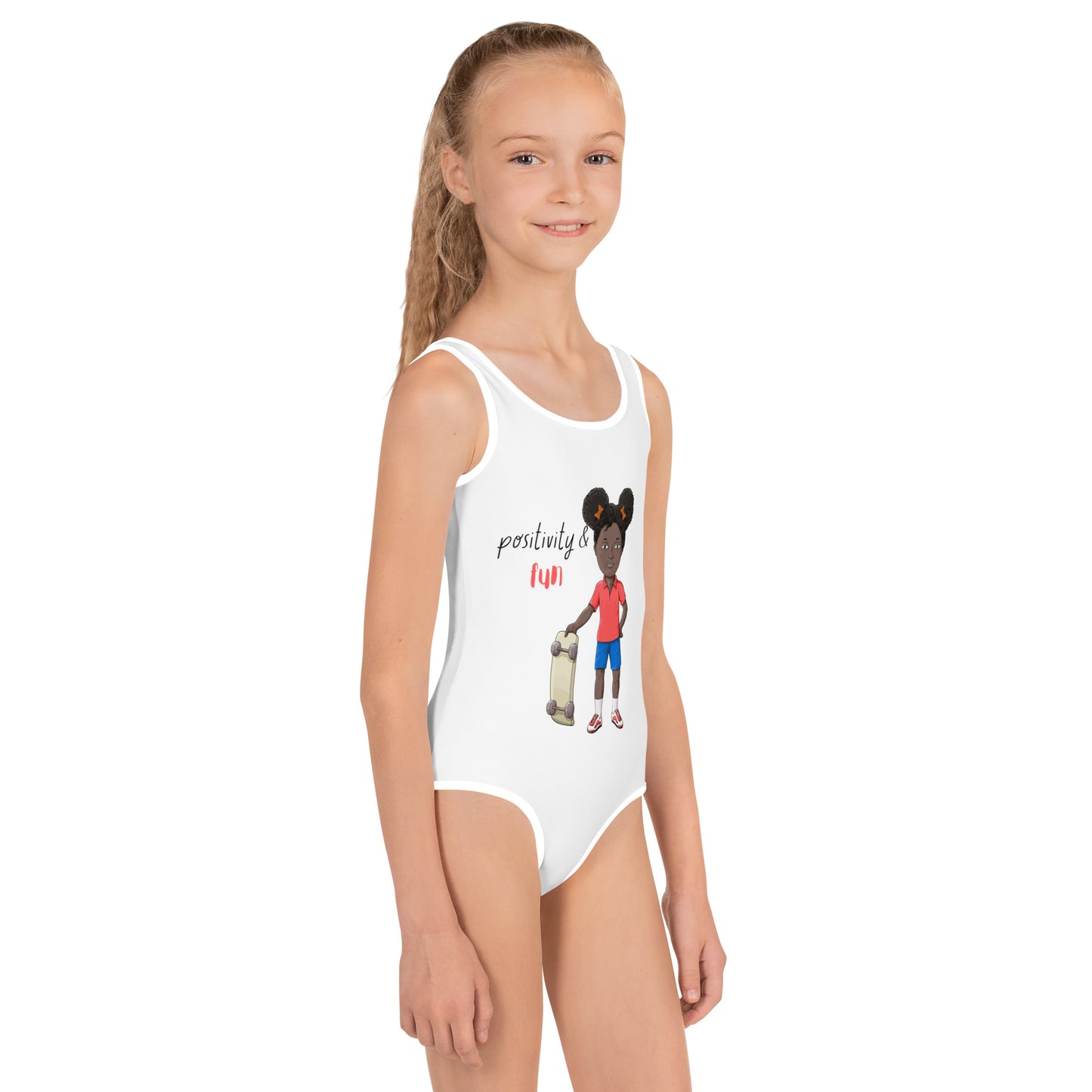 Reign Positivity Kids Swimsuit