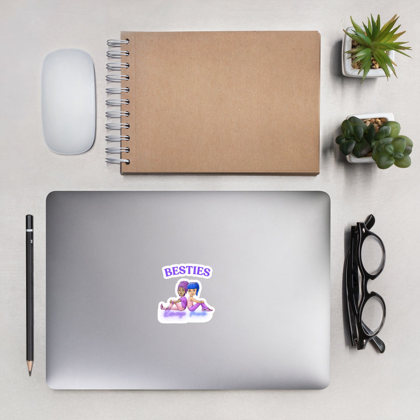 Besties Bubble-free stickers