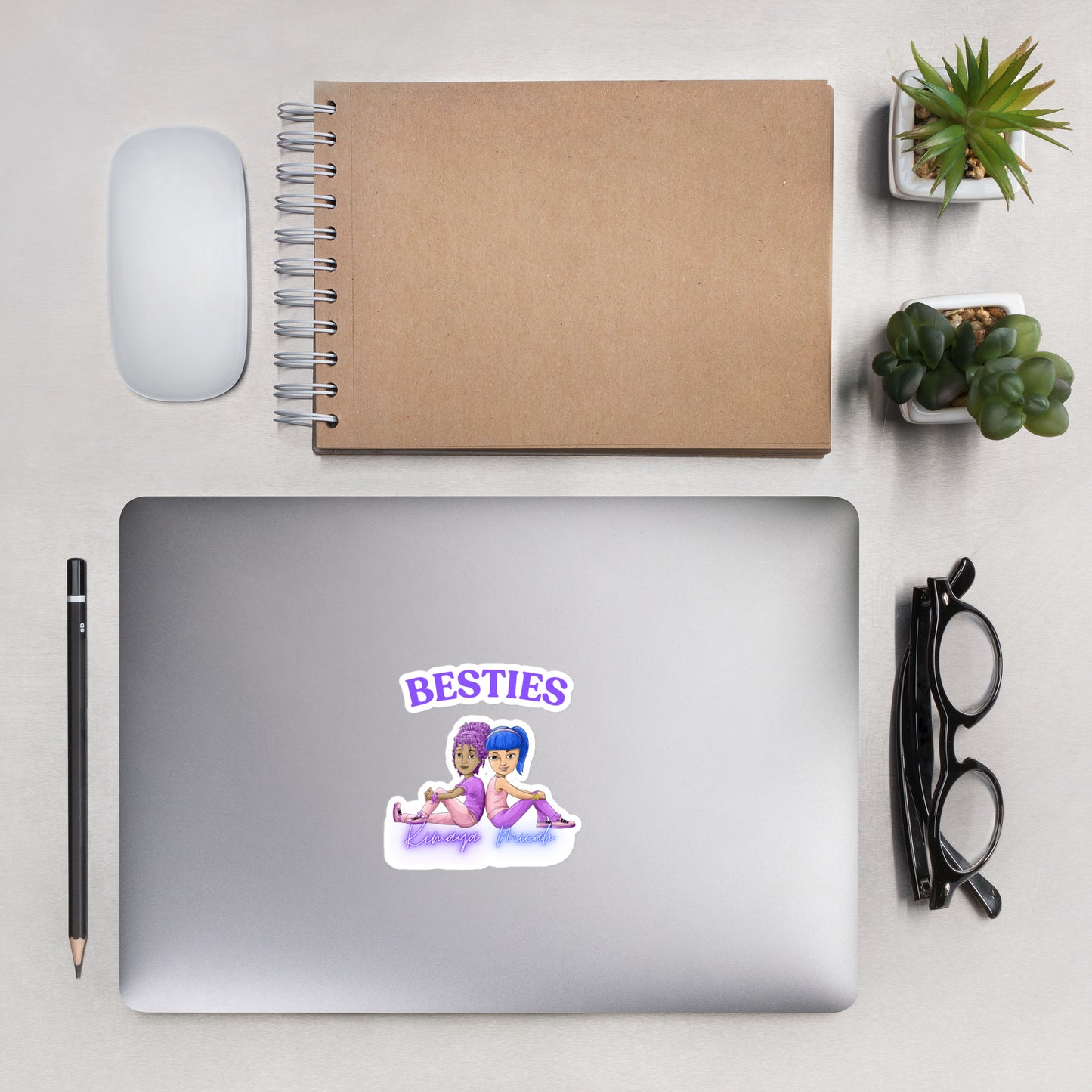Besties Bubble-free stickers