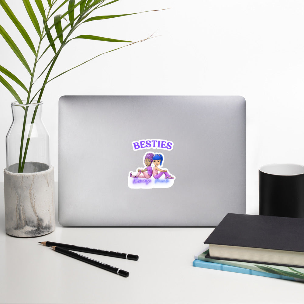 Besties Bubble-free stickers