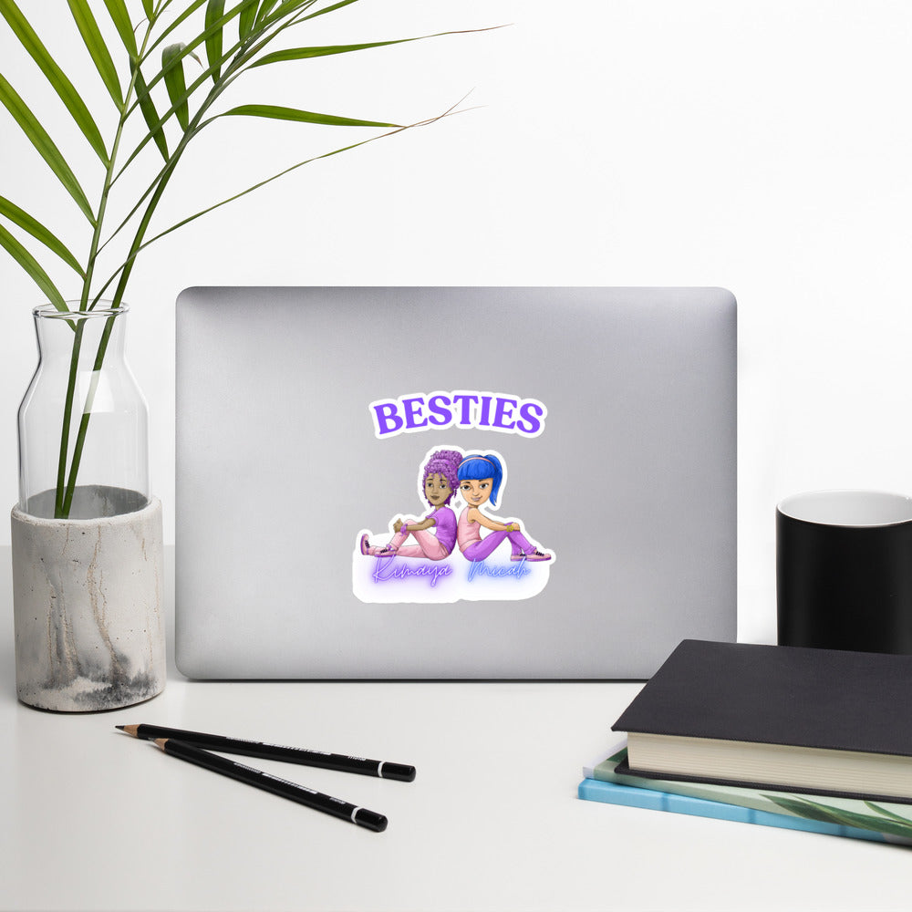 Besties Bubble-free stickers