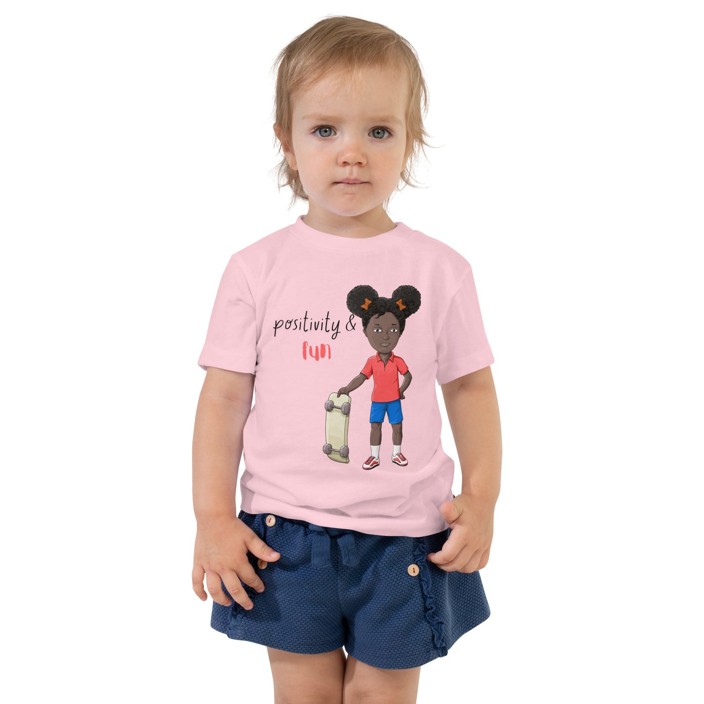 Reign Positivity Toddler Short Sleeve Tee