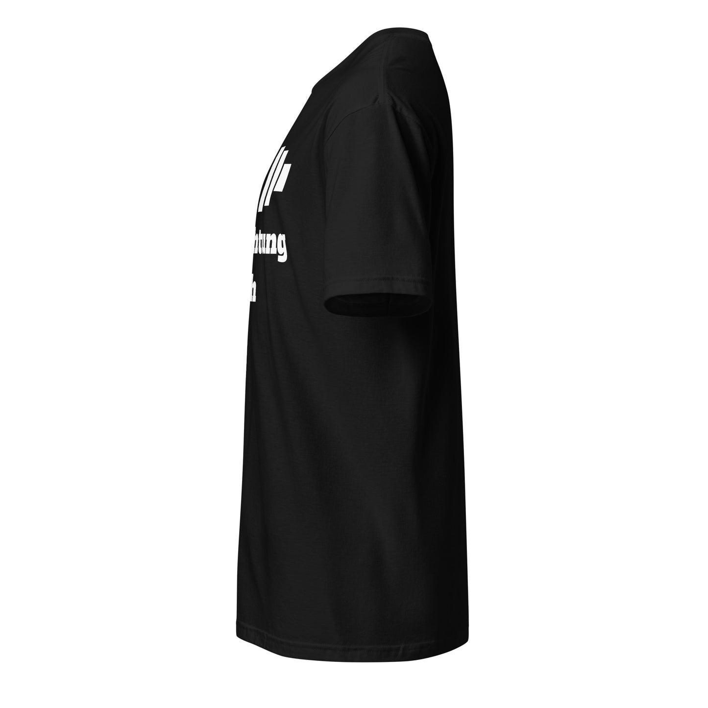 Run Toward Goliath (German) Short-Sleeve Unisex T-Shirt
