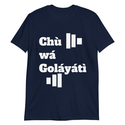 Run Toward Goliath (Igbo) Short-Sleeve Unisex T-Shirt