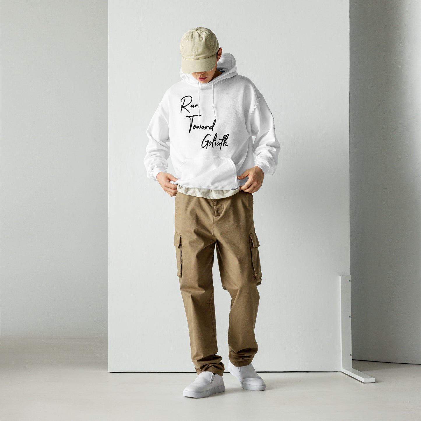 Run Toward Goliath Unisex Hoodie