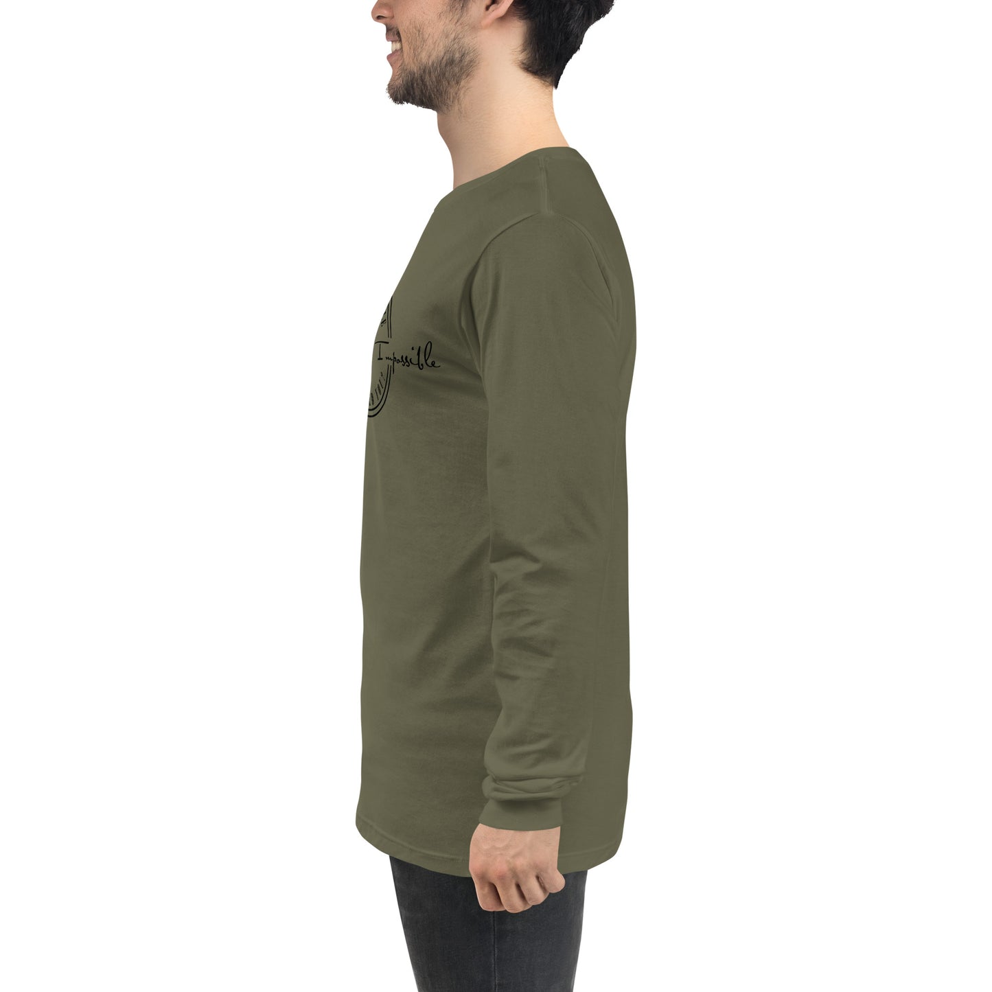 Stand on the Impossible Unisex Long Sleeve Tee
