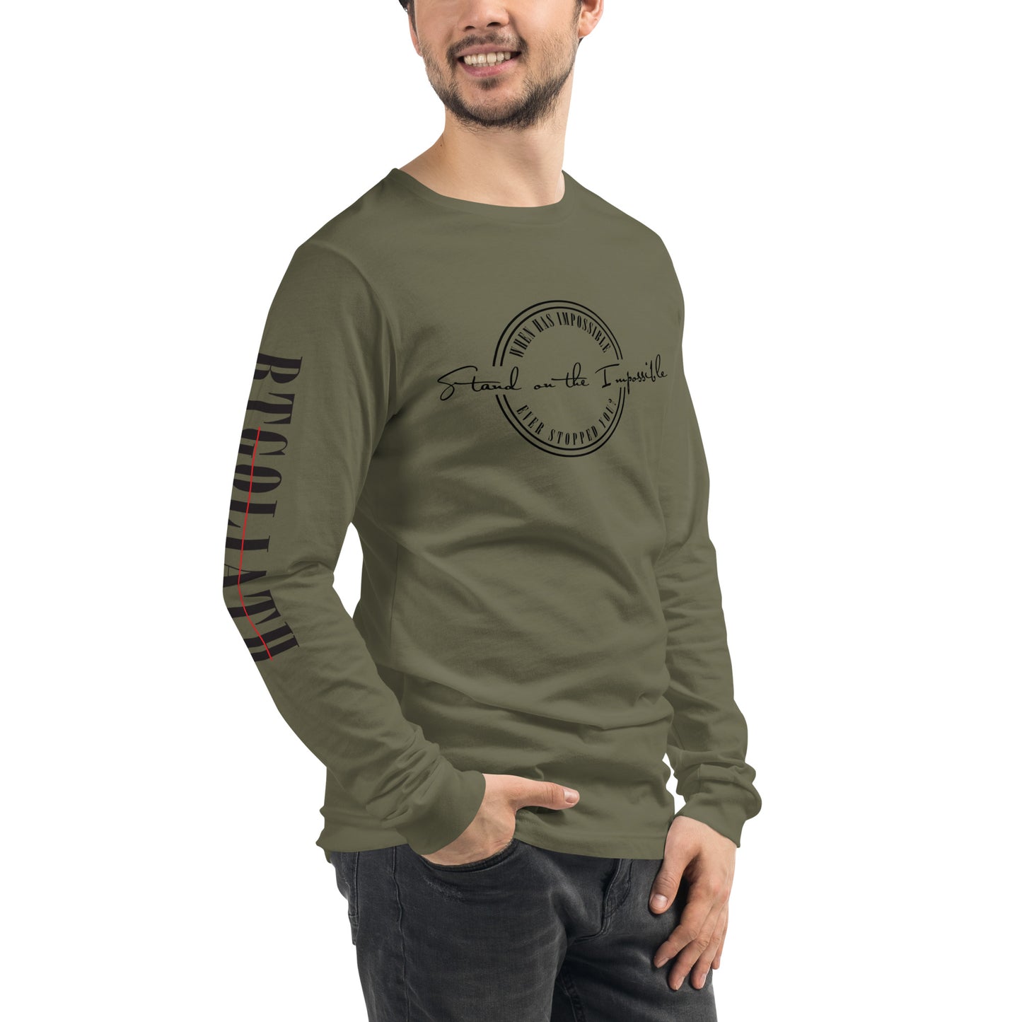 Stand on the Impossible Unisex Long Sleeve Tee