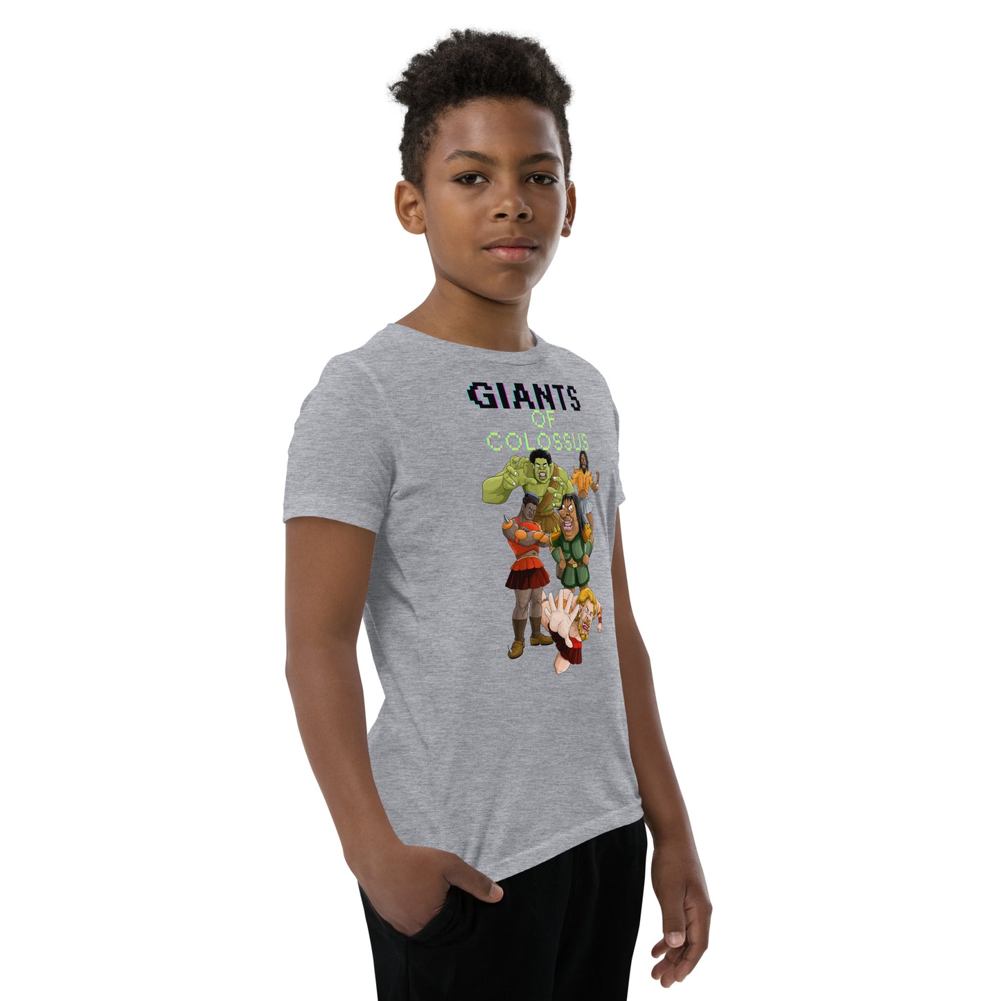 Giants of Colossus Youth Short Sleeve T-Shirt