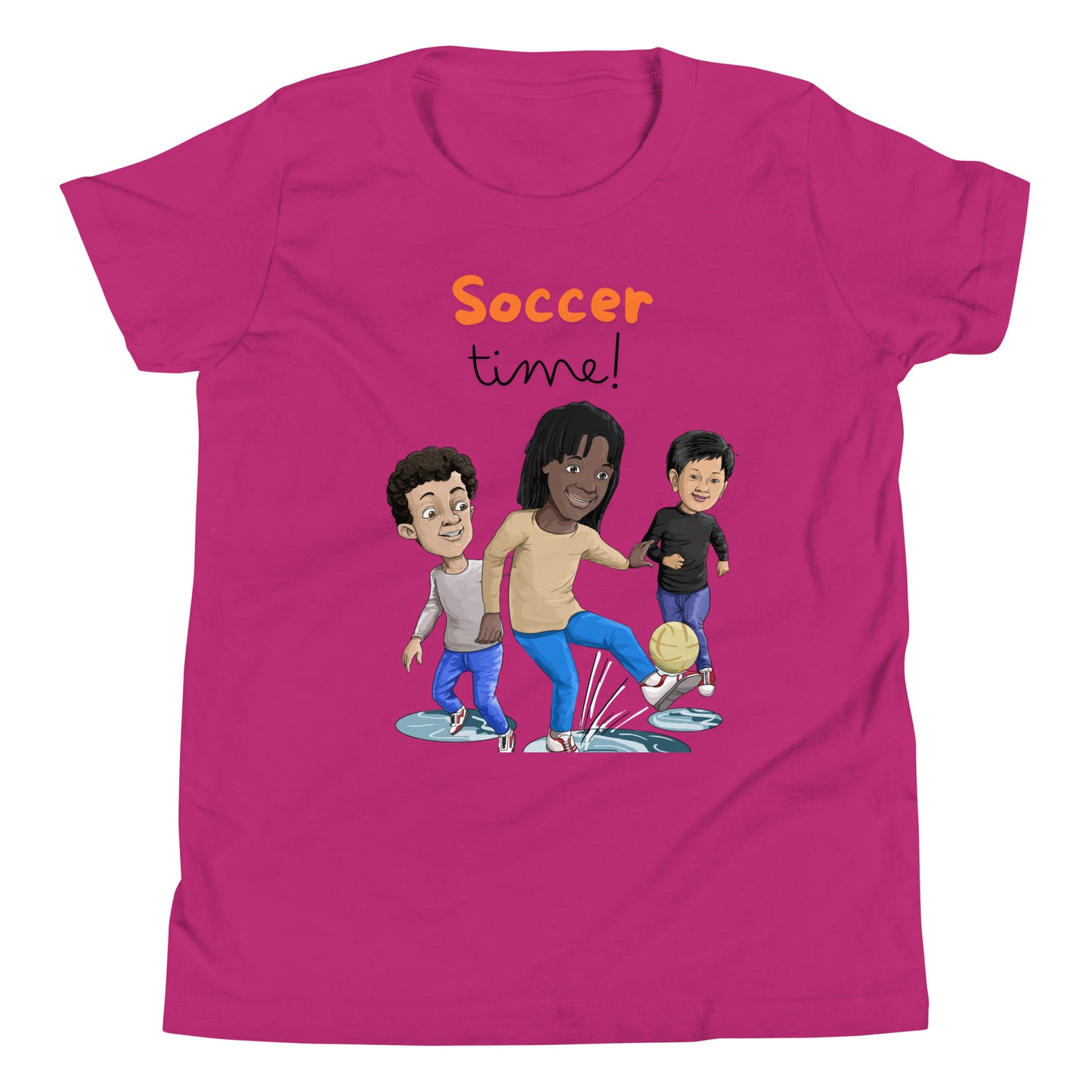 Soccer Time! Youth Short Sleeve T-Shirt