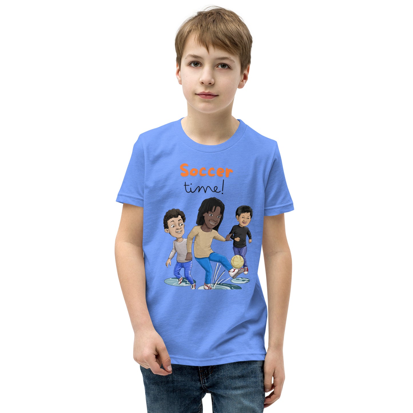 Soccer Time! Youth Short Sleeve T-Shirt