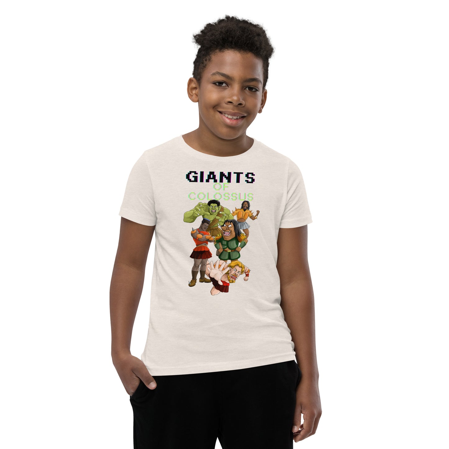 Giants of Colossus Youth Short Sleeve T-Shirt