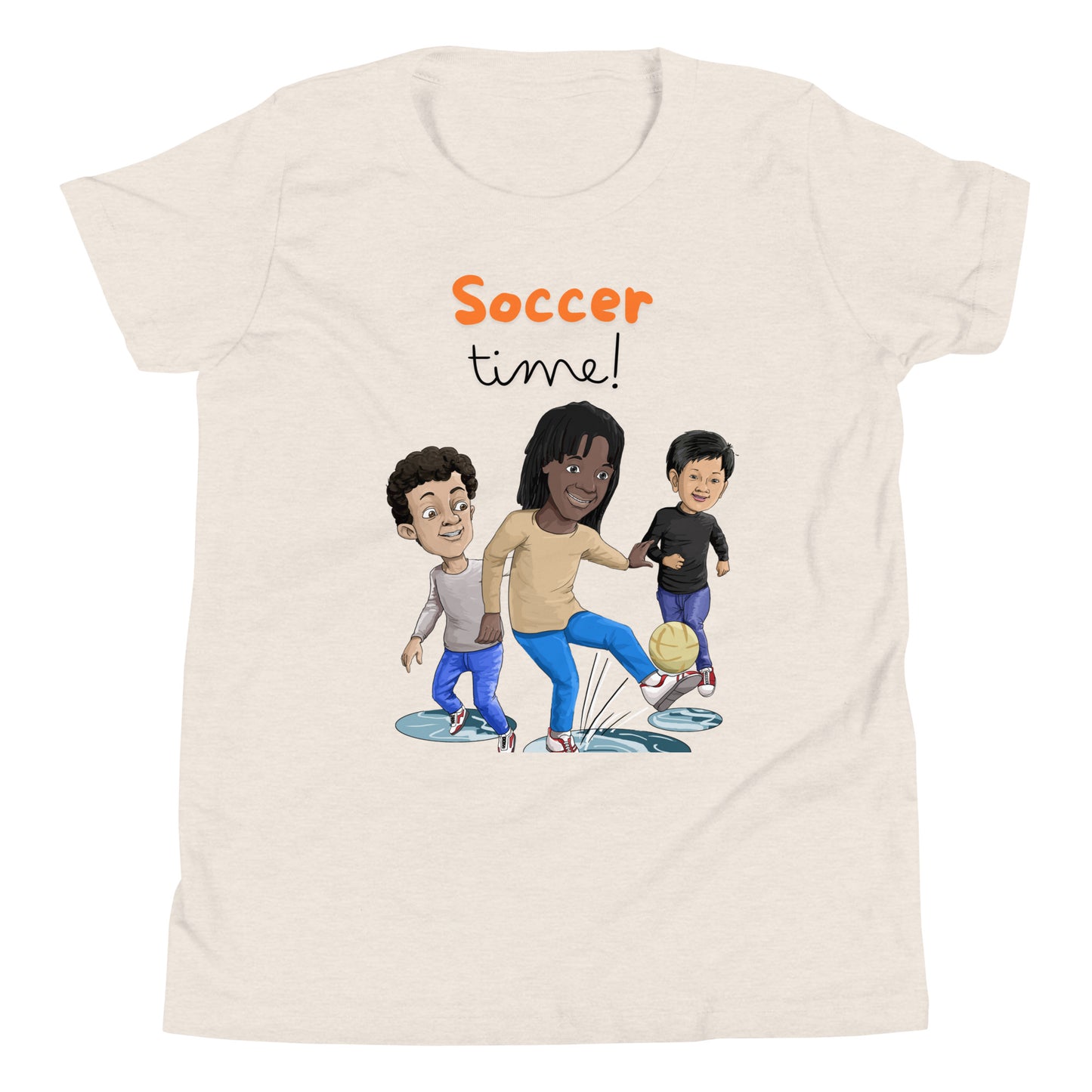Soccer Time! Youth Short Sleeve T-Shirt