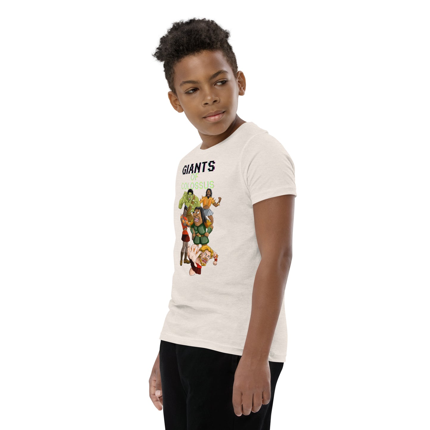 Giants of Colossus Youth Short Sleeve T-Shirt