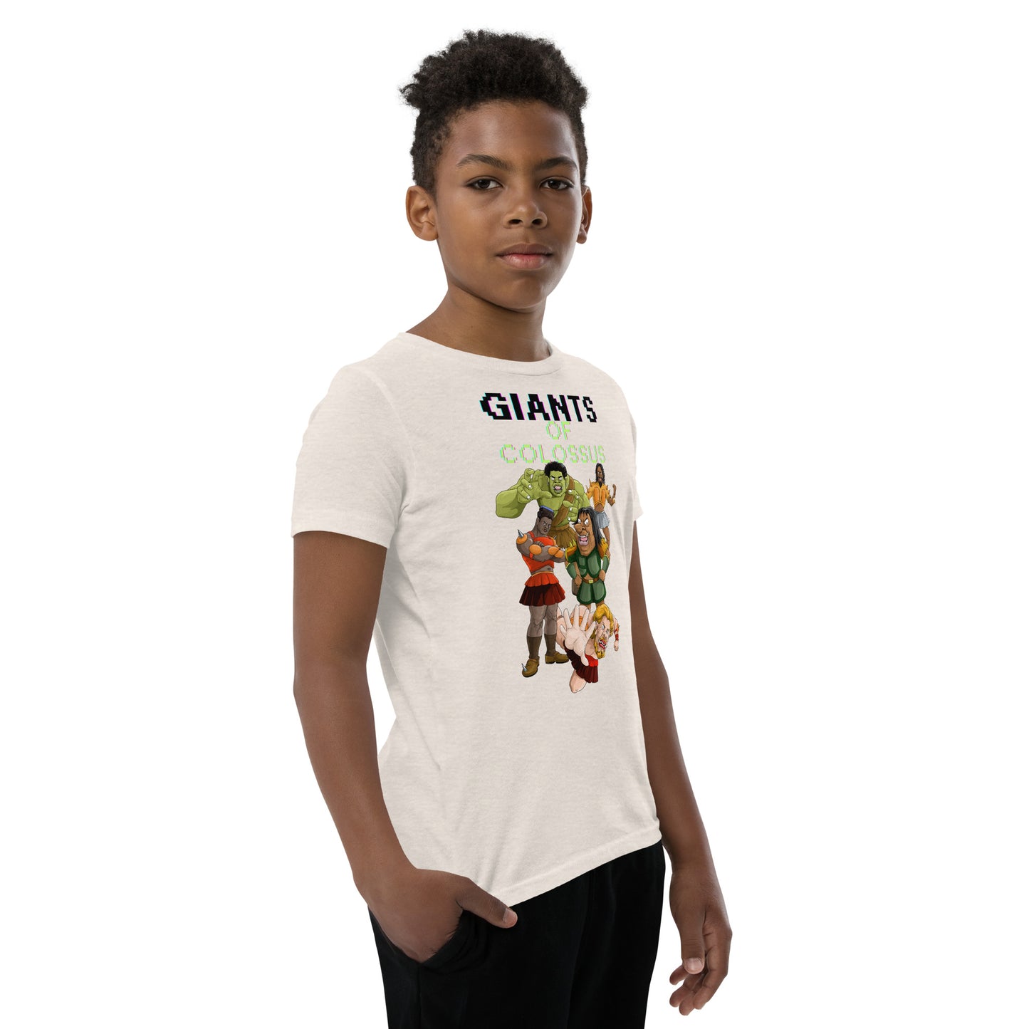 Giants of Colossus Youth Short Sleeve T-Shirt