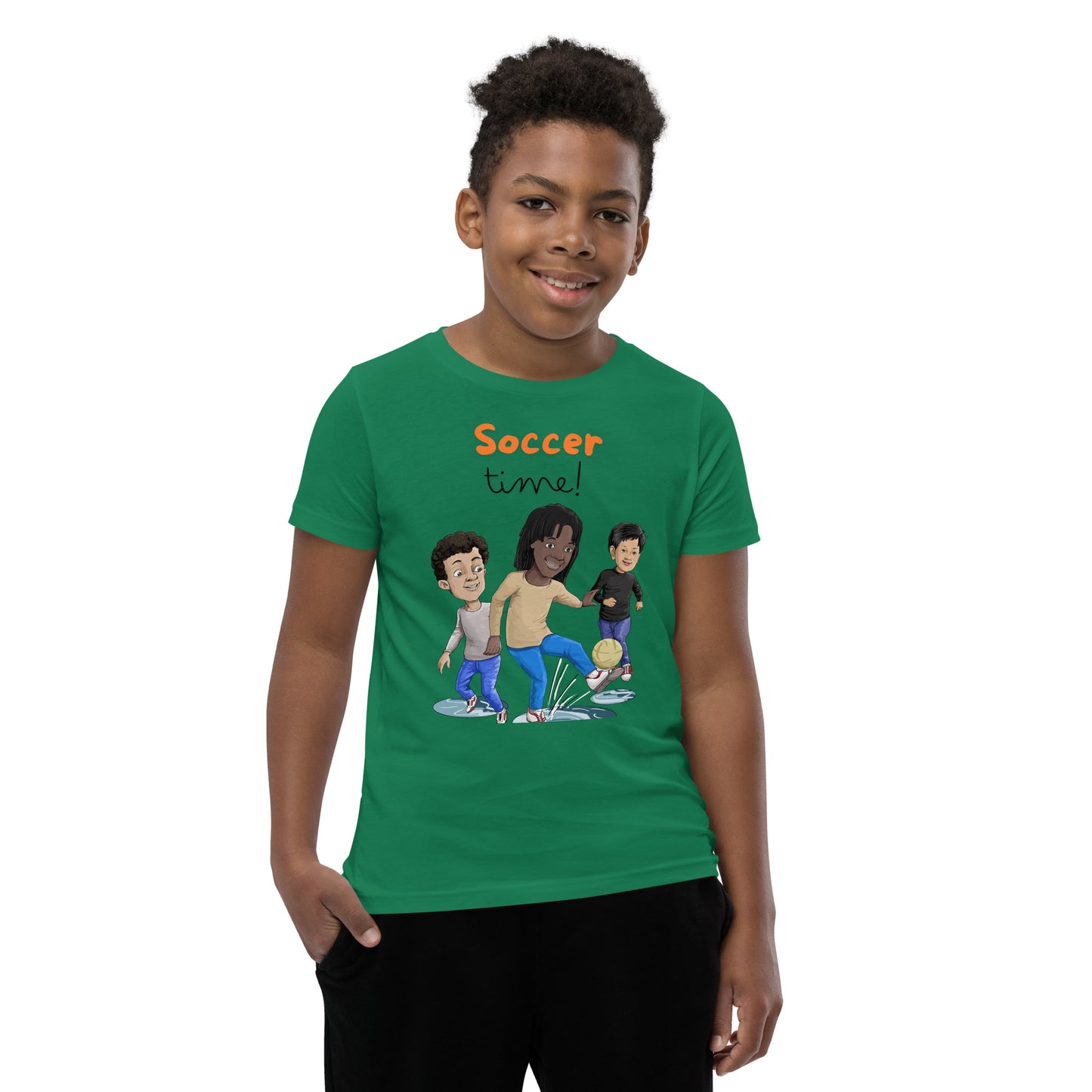 Soccer Time! Youth Short Sleeve T-Shirt