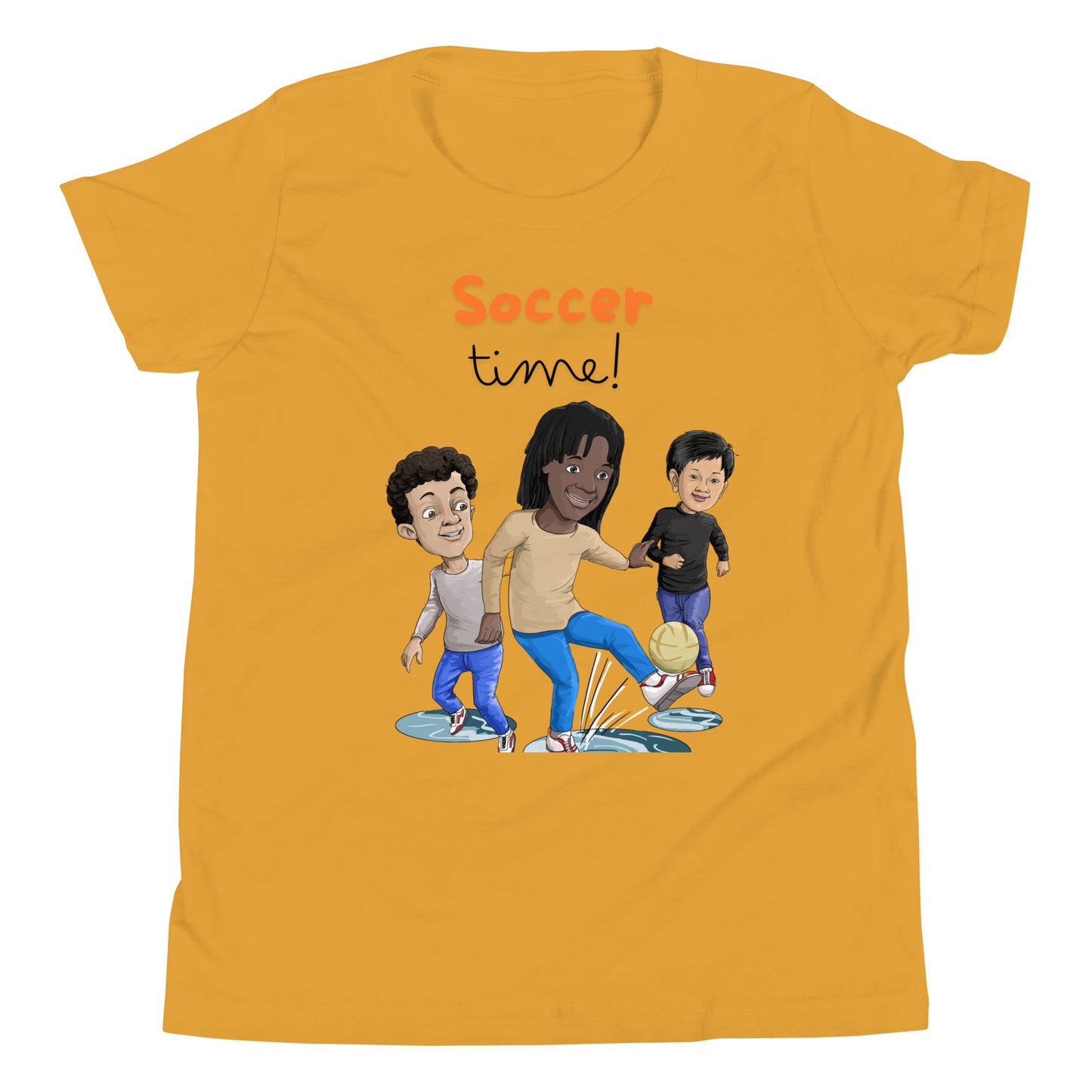 Soccer Time! Youth Short Sleeve T-Shirt