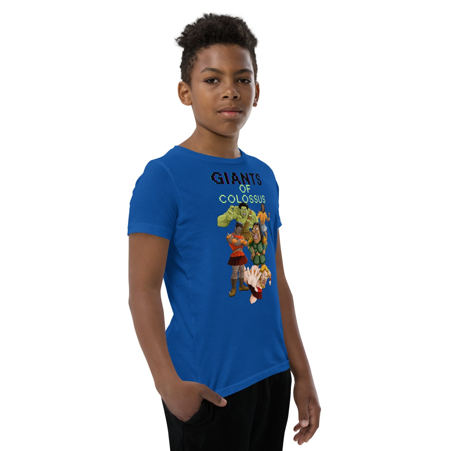 Giants of Colossus Youth Short Sleeve T-Shirt