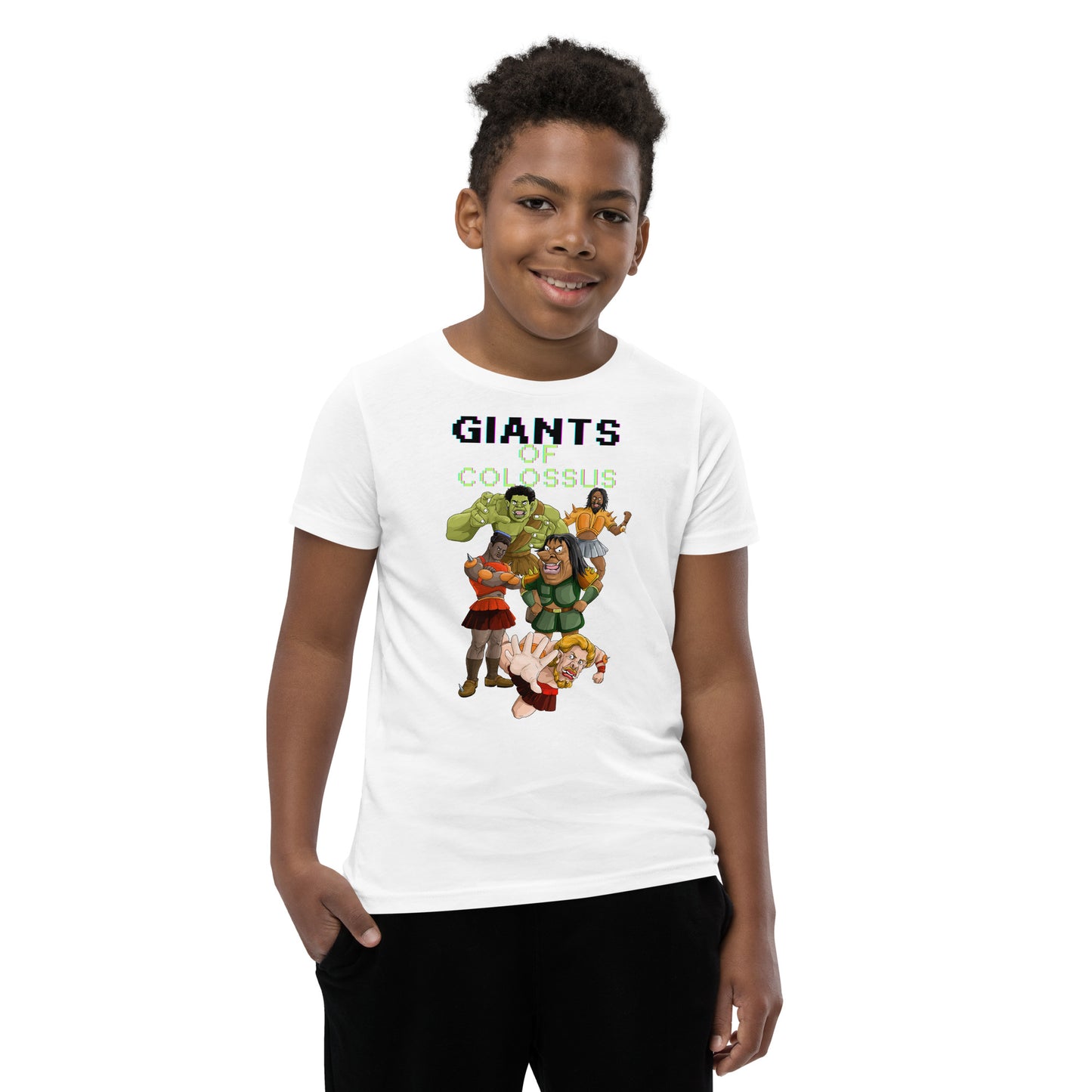 Giants of Colossus Youth Short Sleeve T-Shirt