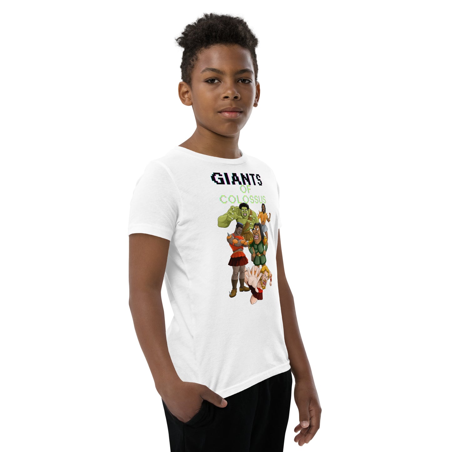Giants of Colossus Youth Short Sleeve T-Shirt